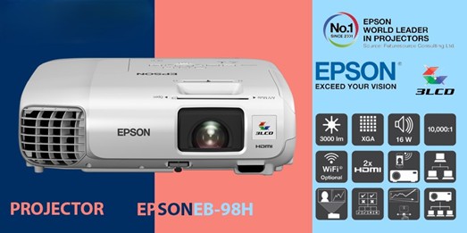 قیمت ویدئو پروژکتور استوک اپسون EB‑98H